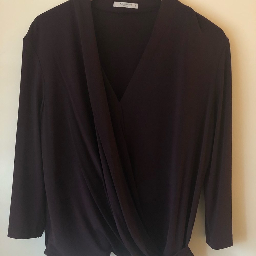 MM Lafleur Faux Wrap Deneuve Top size XL